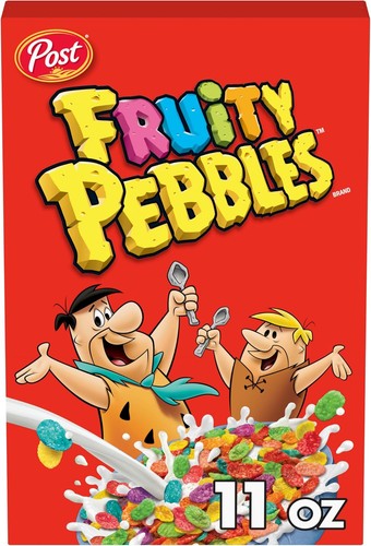 Fruity pebbles breakfast - pebbles,